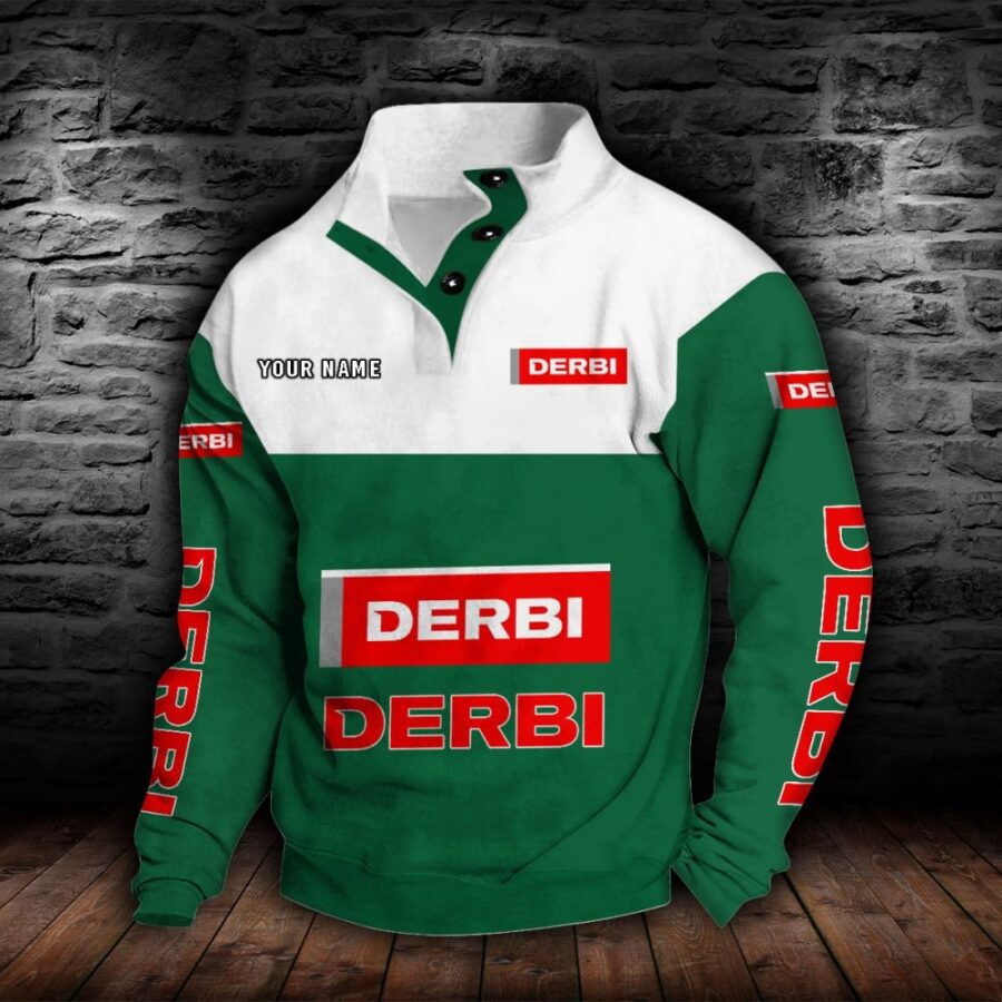 Derbi Motorcycles Stehkragen-Sweatshirt – Bild 3