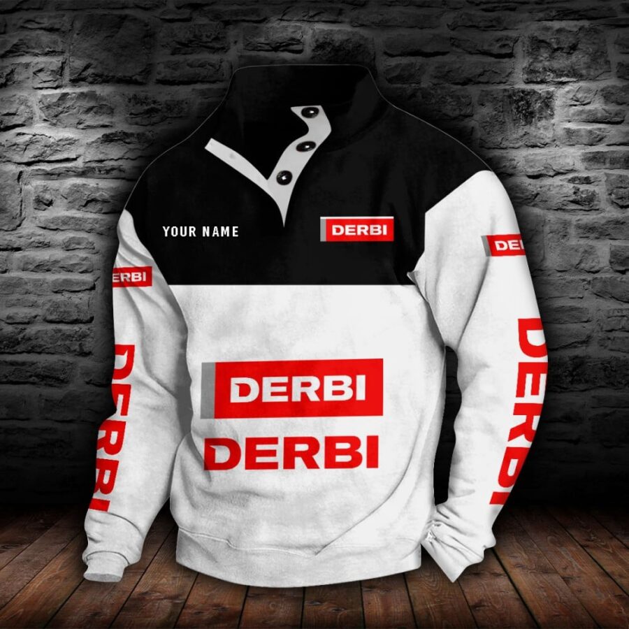 Derbi Motorcycles Stehkragen-Sweatshirt – Bild 8