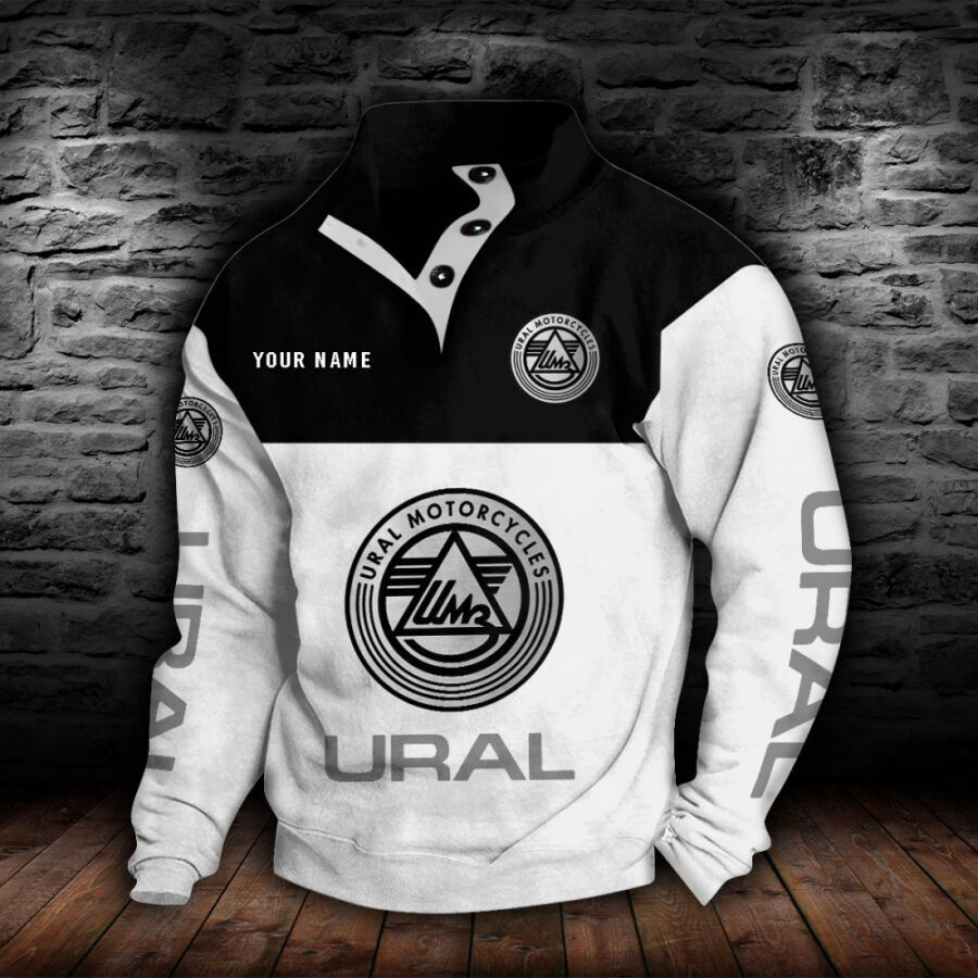 Ural Motorcycles Stehkragen-Sweatshirt – Bild 8