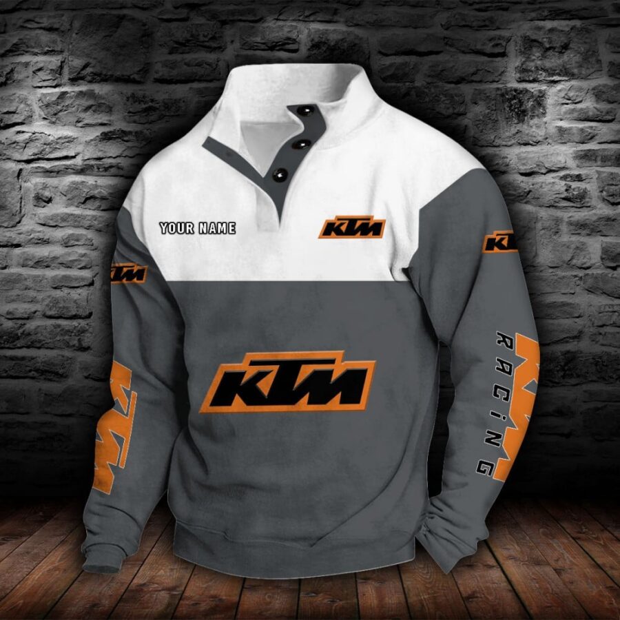 KTM Racing Stehkragen-Sweatshirt – Bild 6