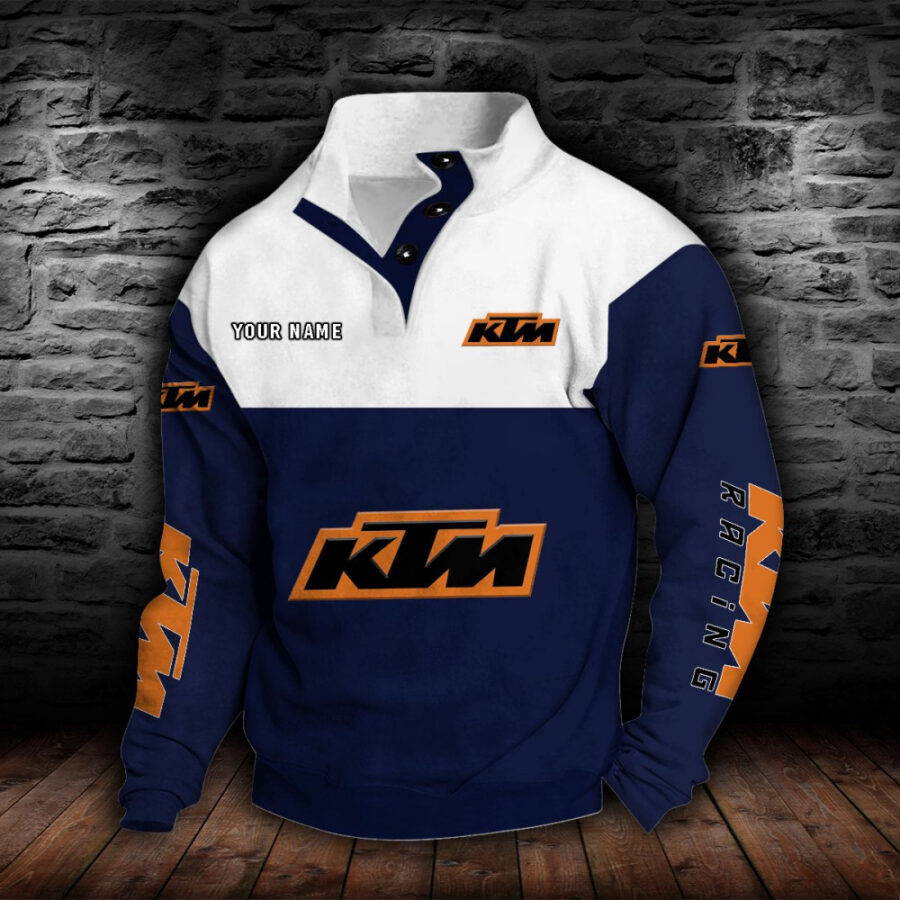 KTM Racing Stehkragen-Sweatshirt – Bild 7