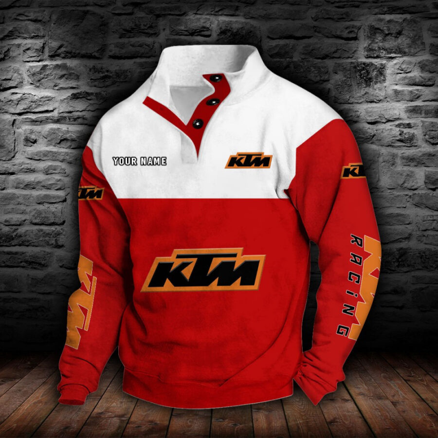 KTM Racing Stehkragen-Sweatshirt – Bild 8