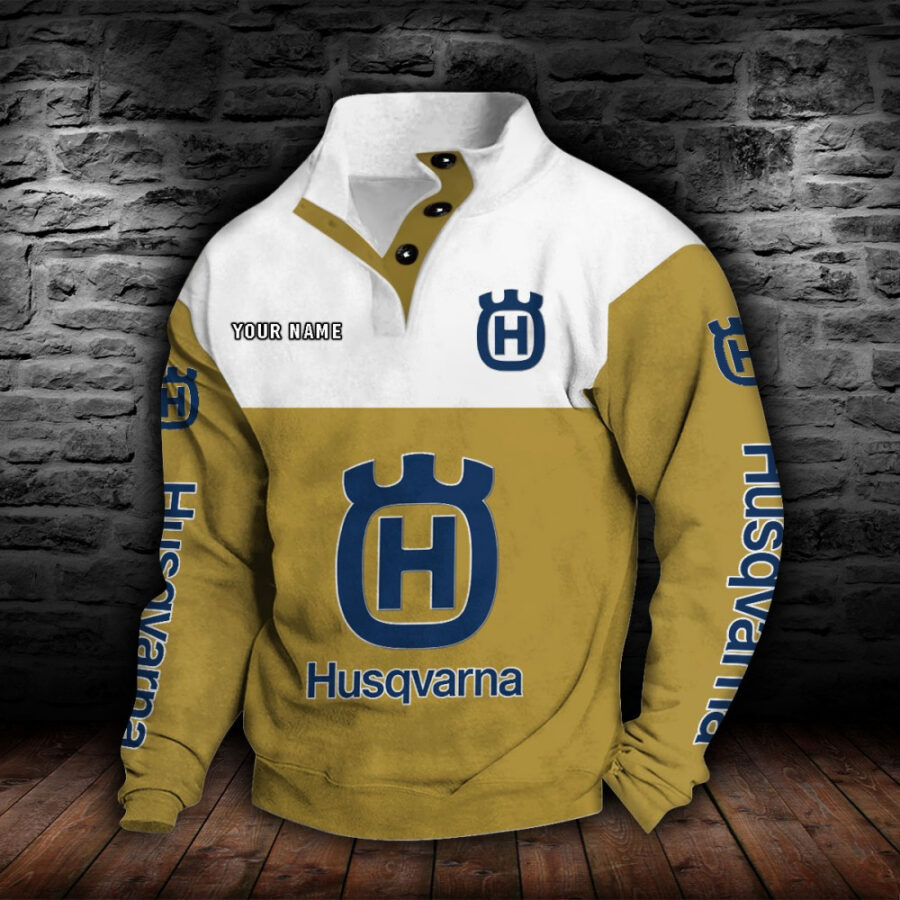 Husqvarna Motorcycles Stehkragen-Sweatshirt – Bild 9