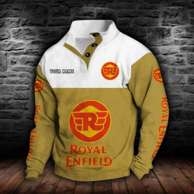 Royal Enfield Stehkragen-Sweatshirt