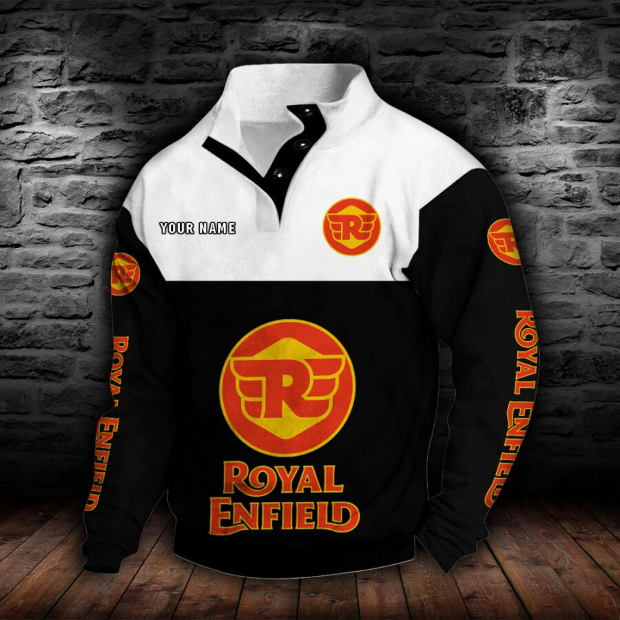 Royal Enfield Stehkragen-Sweatshirt – Bild 2