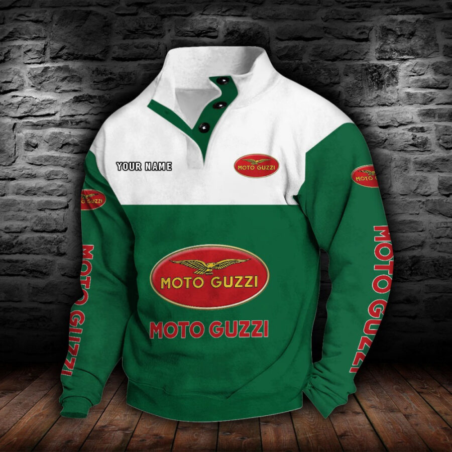 Moto Guzzi Stehkragen-Sweatshirt – Bild 3
