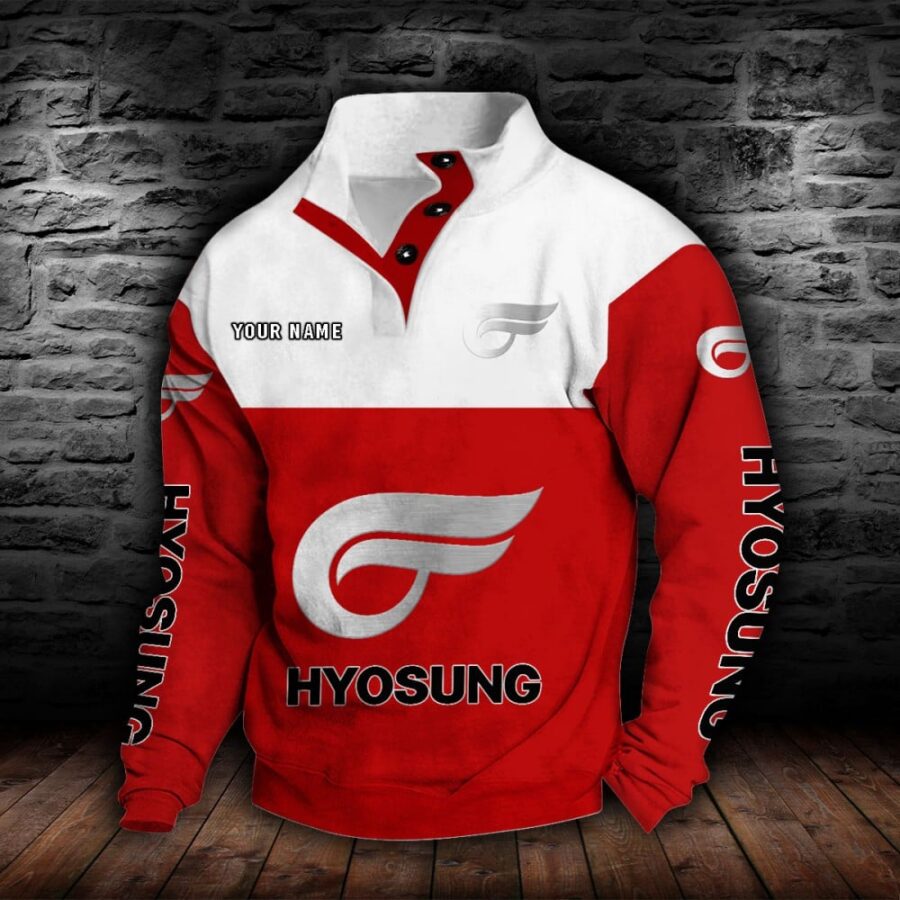 Hyosung Motorcyles Stehkragen-Sweatshirt – Bild 7