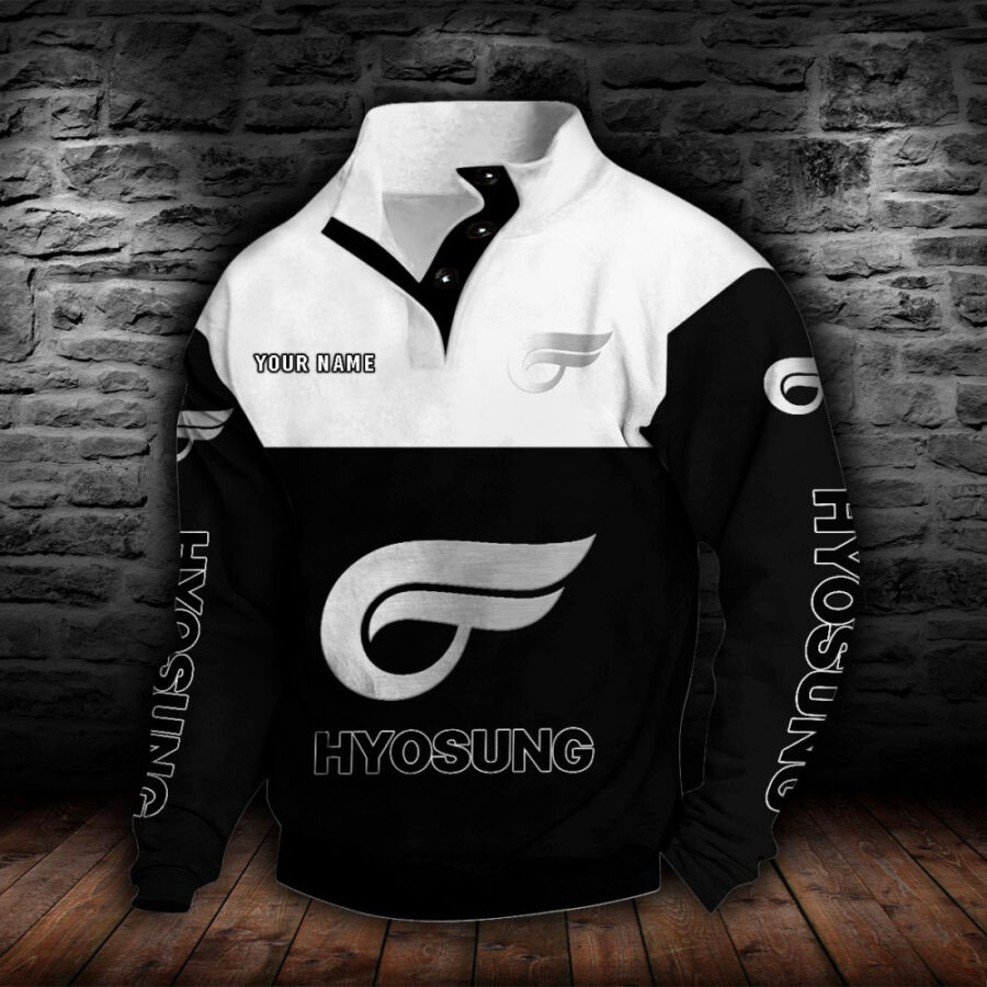 Hyosung Motorcyles Stehkragen-Sweatshirt – Bild 2