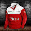 BSA Motorcycles Stehkragen-Sweatshirt