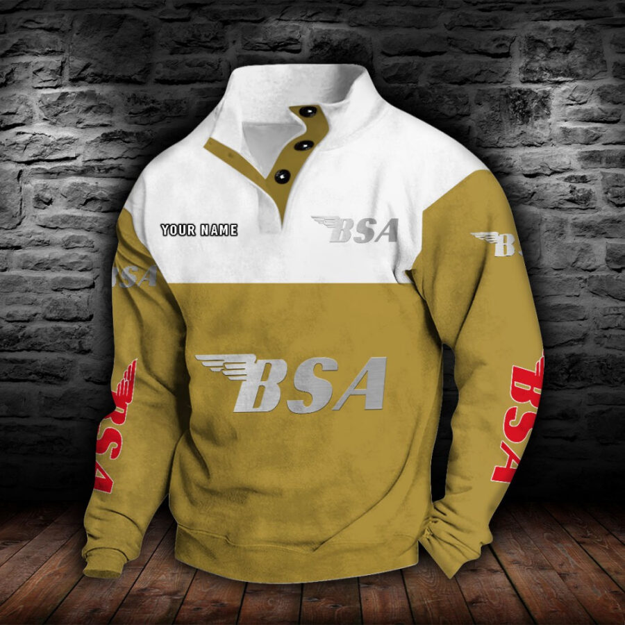 BSA Motorcycles Stehkragen-Sweatshirt – Bild 9