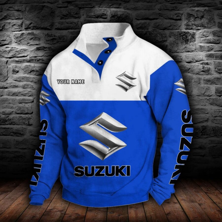 Suzuki Stehkragen-Sweatshirt – Bild 3