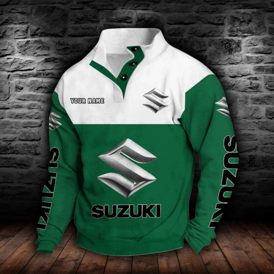 Suzuki Stehkragen-Sweatshirt – Bild 4