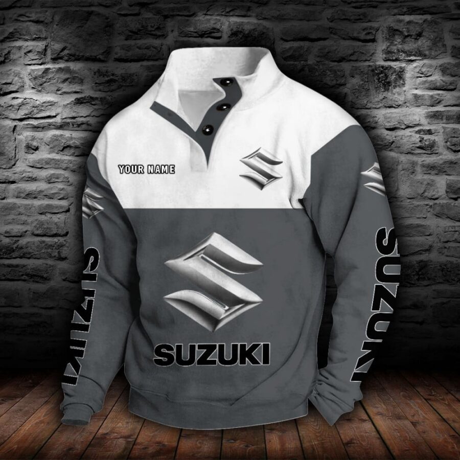 Suzuki Stehkragen-Sweatshirt – Bild 5