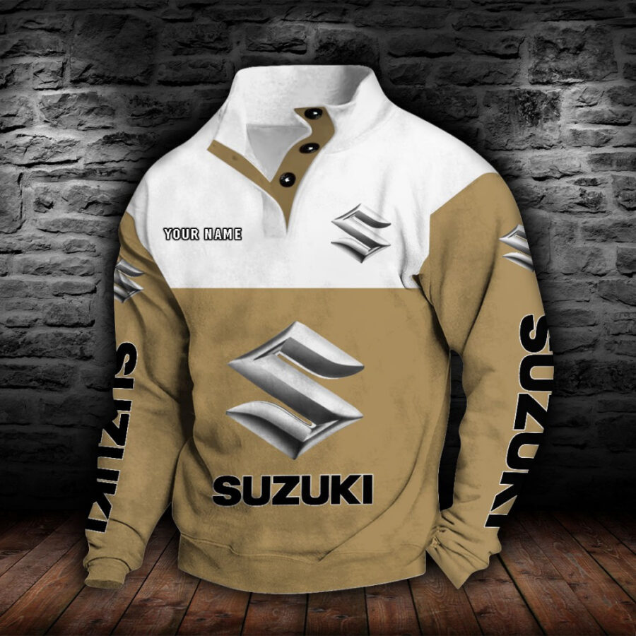 Suzuki Stehkragen-Sweatshirt – Bild 6