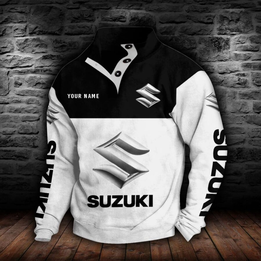 Suzuki Stehkragen-Sweatshirt – Bild 8