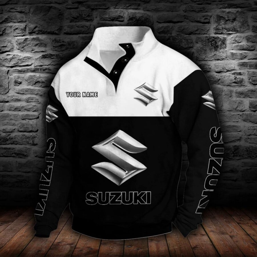 Suzuki Stehkragen-Sweatshirt – Bild 2