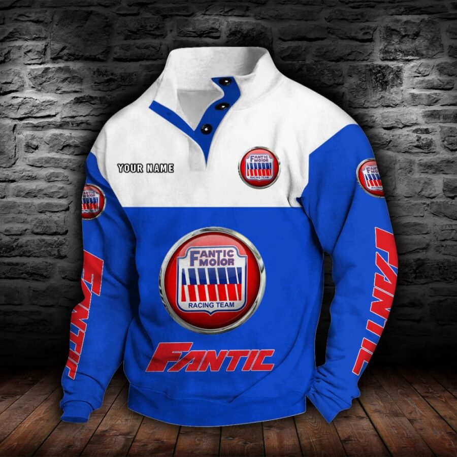 Fantic Motorcycles Stehkragen-Sweatshirt – Bild 3