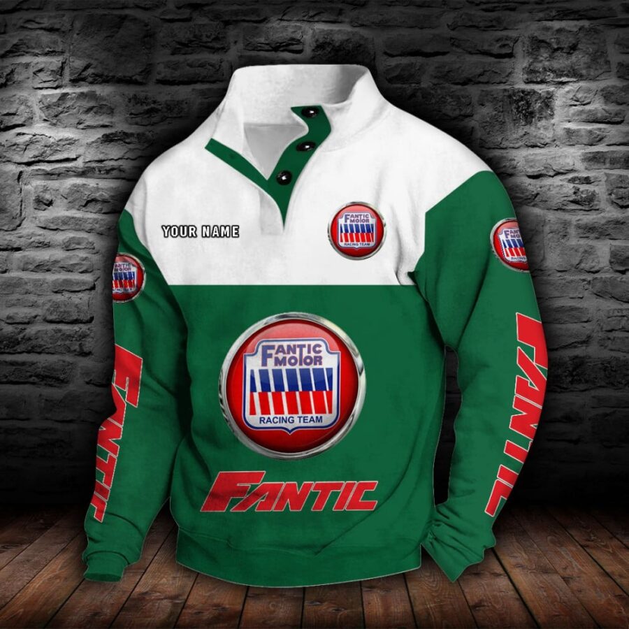 Fantic Motorcycles Stehkragen-Sweatshirt – Bild 4