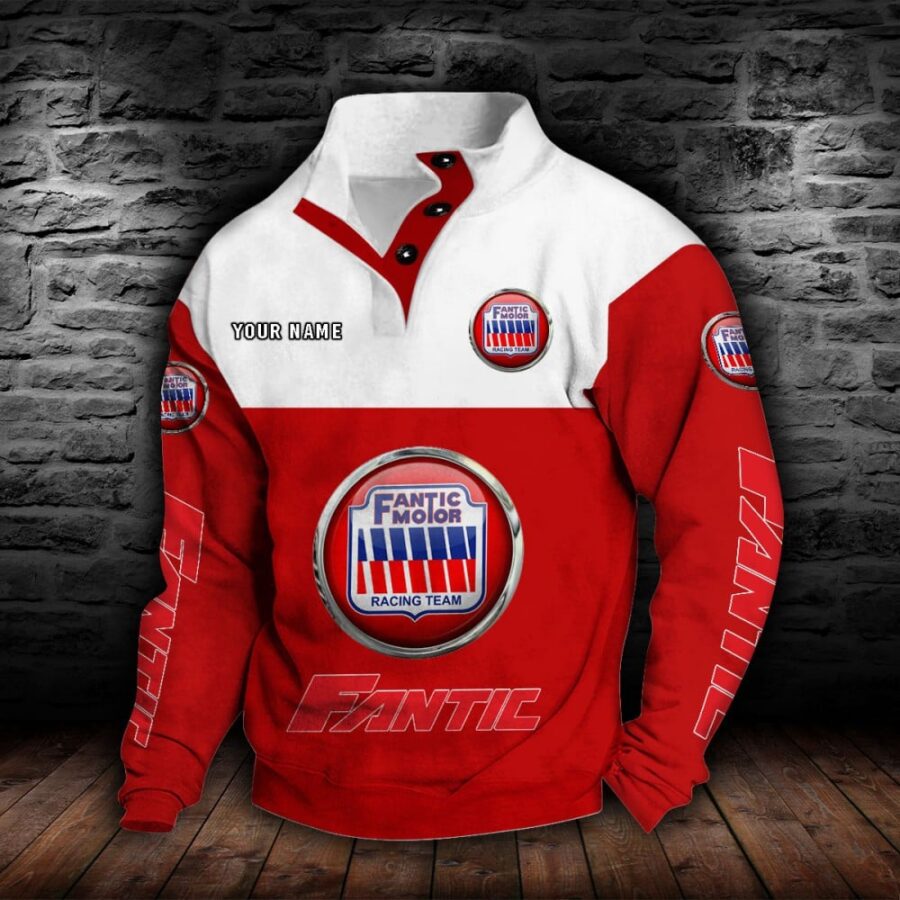 Fantic Motorcycles Stehkragen-Sweatshirt – Bild 7