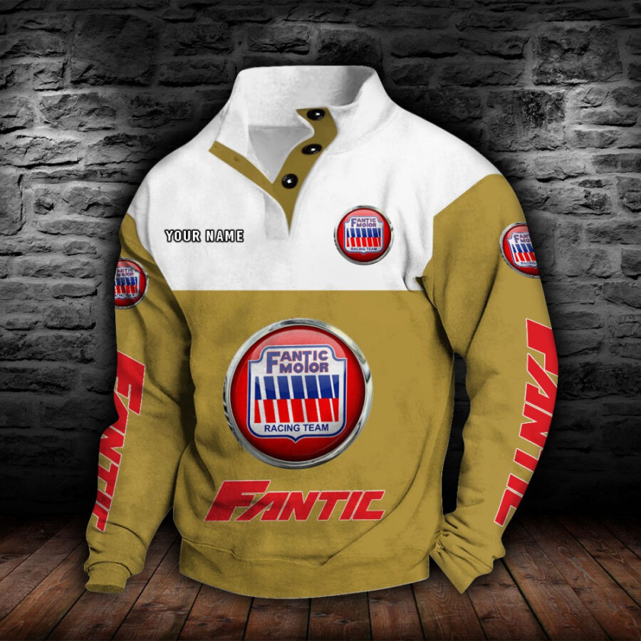 Fantic Motorcycles Stehkragen-Sweatshirt – Bild 9