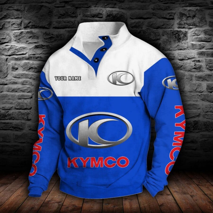 Kymco Motorcycles Stehkragen-Sweatshirt – Bild 3