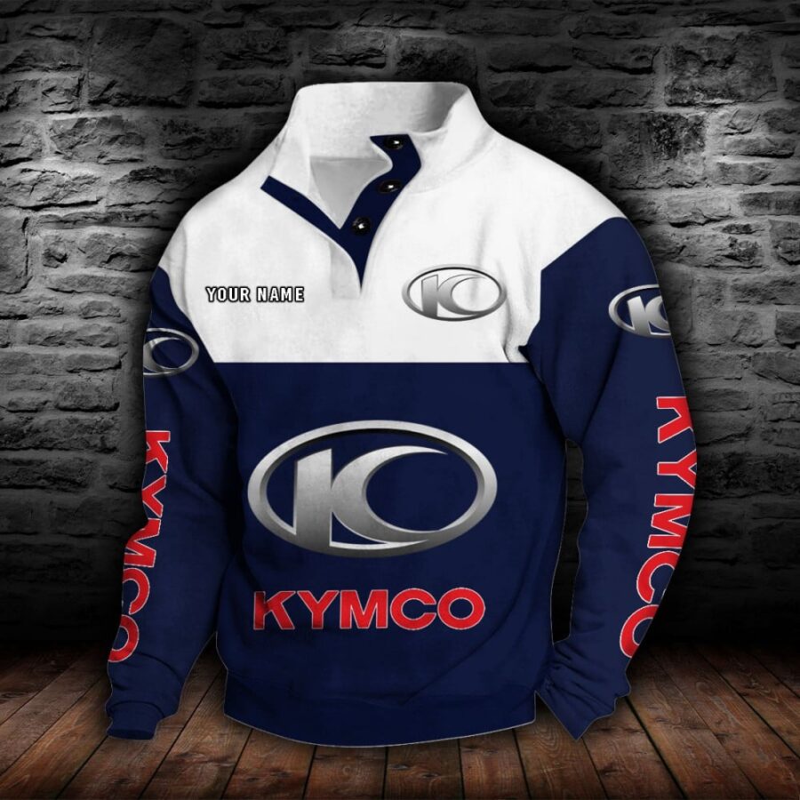 Kymco Motorcycles Stehkragen-Sweatshirt – Bild 7
