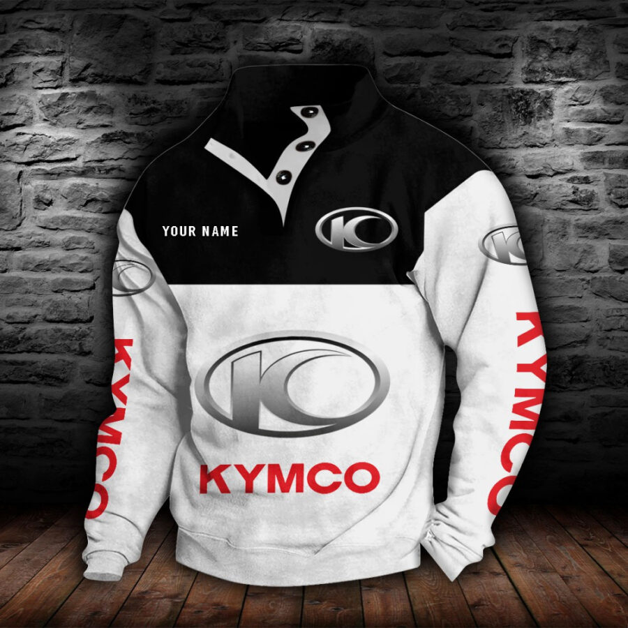 Kymco Motorcycles Stehkragen-Sweatshirt – Bild 8