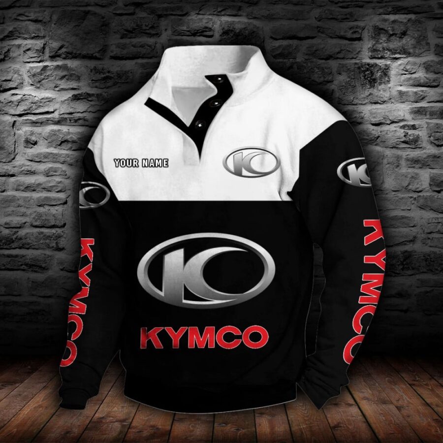 Kymco Motorcycles Stehkragen-Sweatshirt – Bild 2