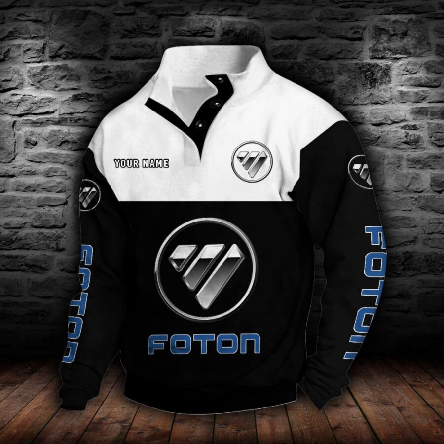 Foton Stehkragen-Sweatshirt – Bild 2