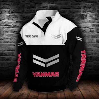 Alternative view of Yanmar Stehkragen-Sweatshirt