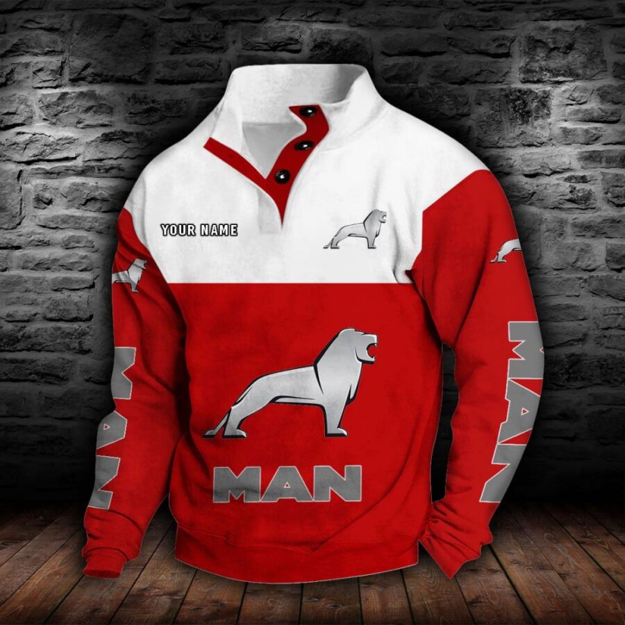 MAN Truck Stehkragen-Sweatshirt – Bild 7
