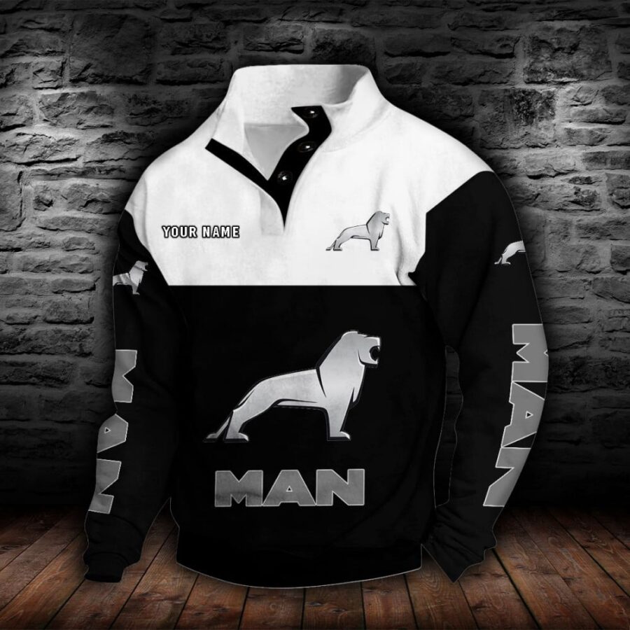MAN Truck Stehkragen-Sweatshirt – Bild 2