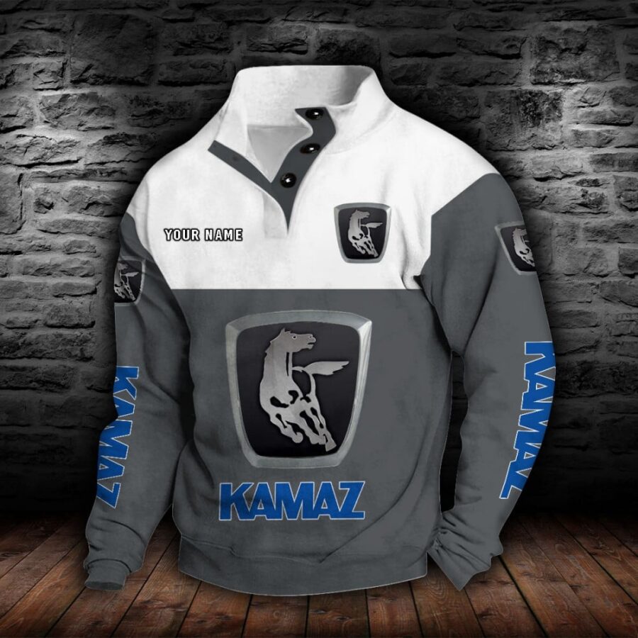 Kamaz Stehkragen-Sweatshirt – Bild 5