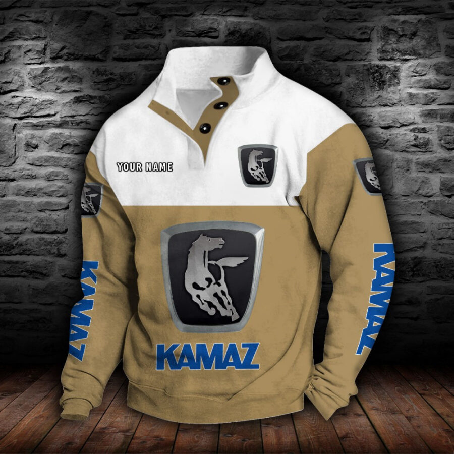 Kamaz Stehkragen-Sweatshirt – Bild 6