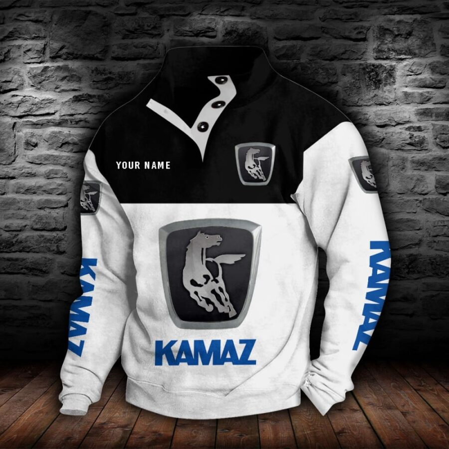 Kamaz Stehkragen-Sweatshirt – Bild 8