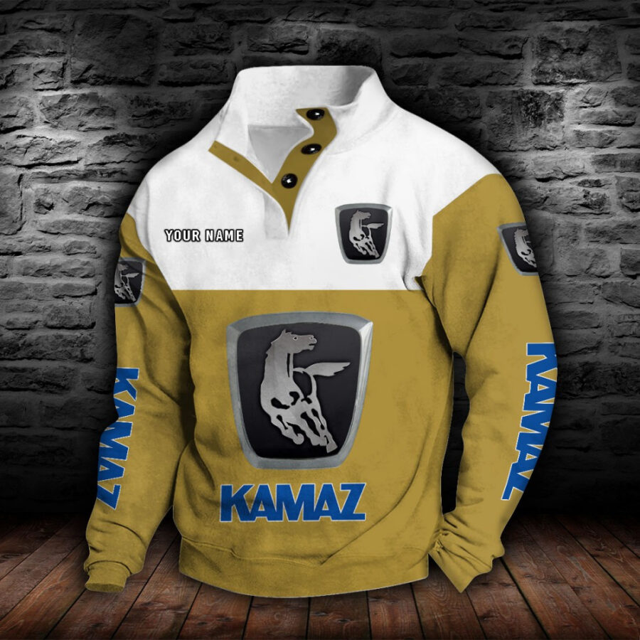 Kamaz Stehkragen-Sweatshirt – Bild 9