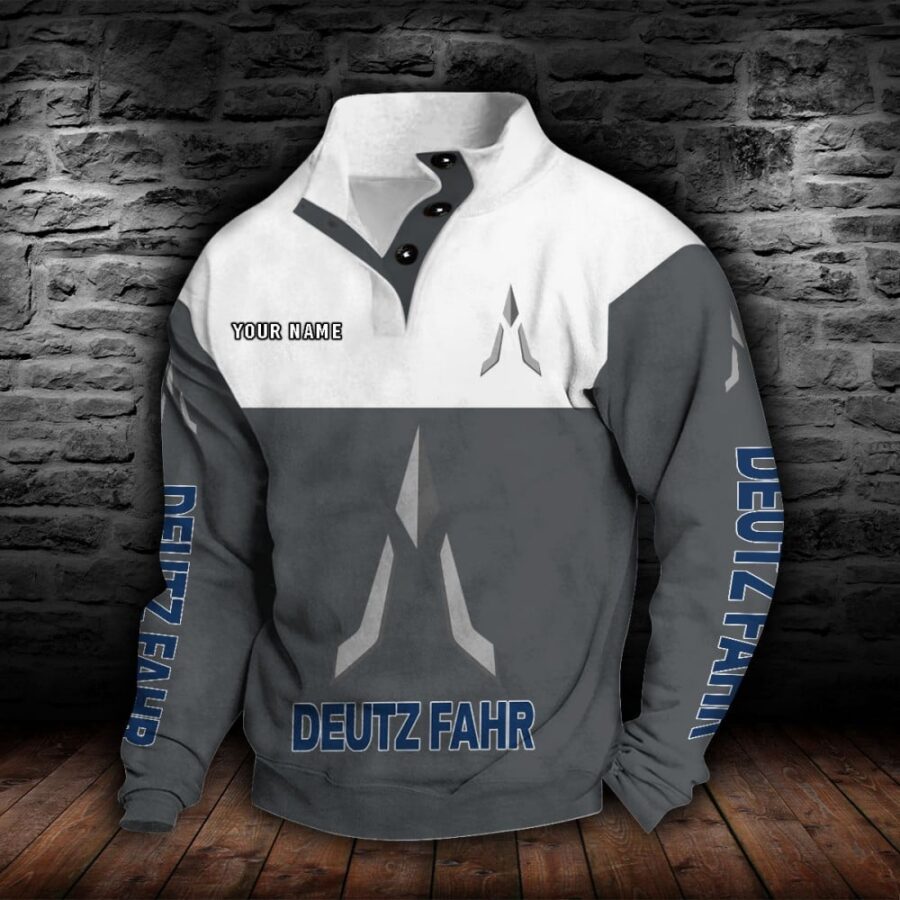 Deutz-Fahr Stehkragen-Sweatshirt – Bild 5