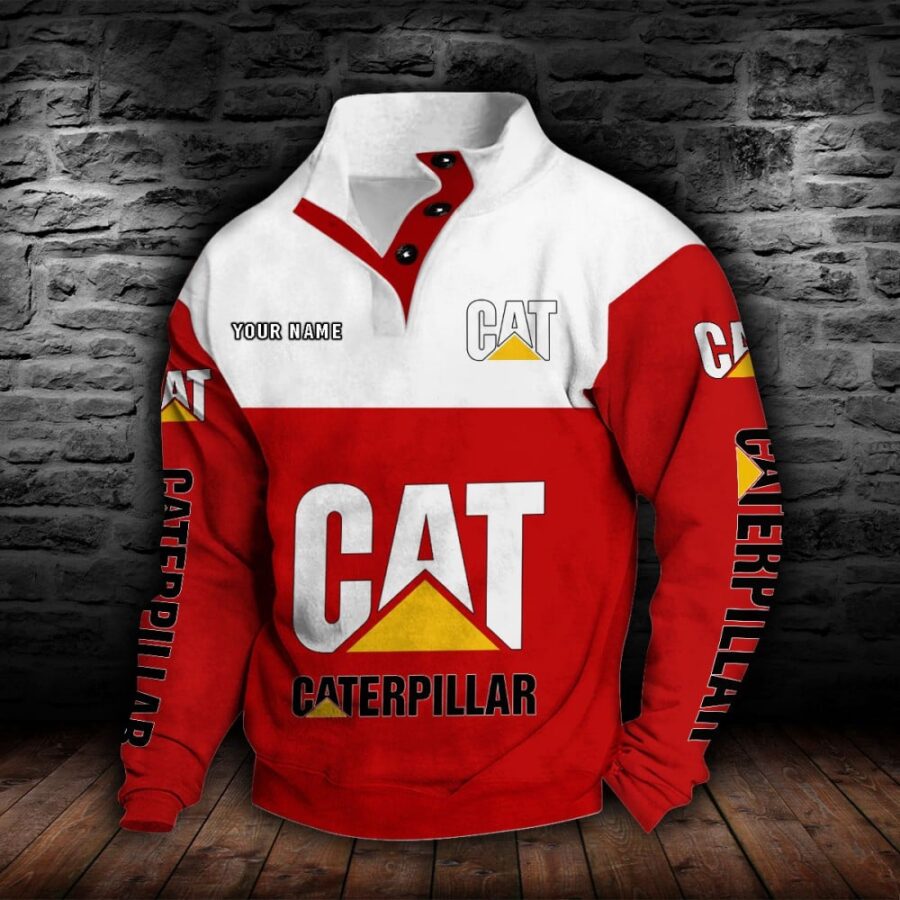 Caterpillar Inc Stehkragen-Sweatshirt – Bild 8