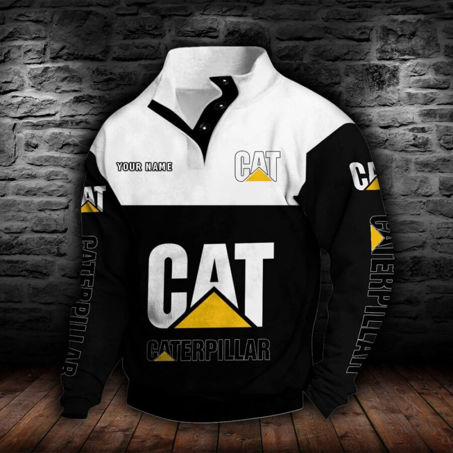 Caterpillar Inc Stehkragen-Sweatshirt – Bild 2