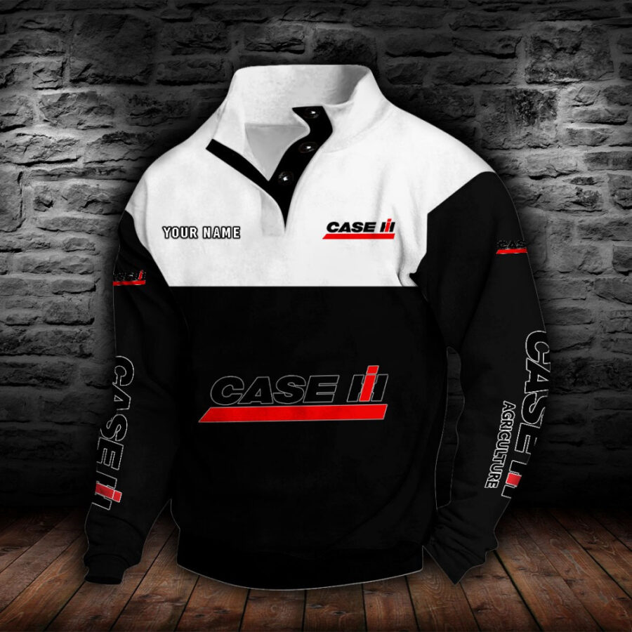 Case IH Stehkragen-Sweatshirt – Bild 2