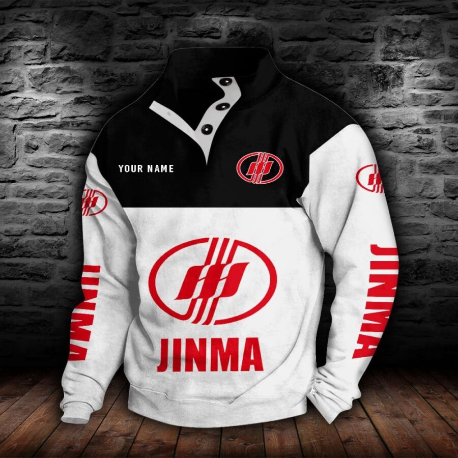 Jinma Stehkragen-Sweatshirt – Bild 8