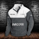 Paccar Stehkragen-Sweatshirt