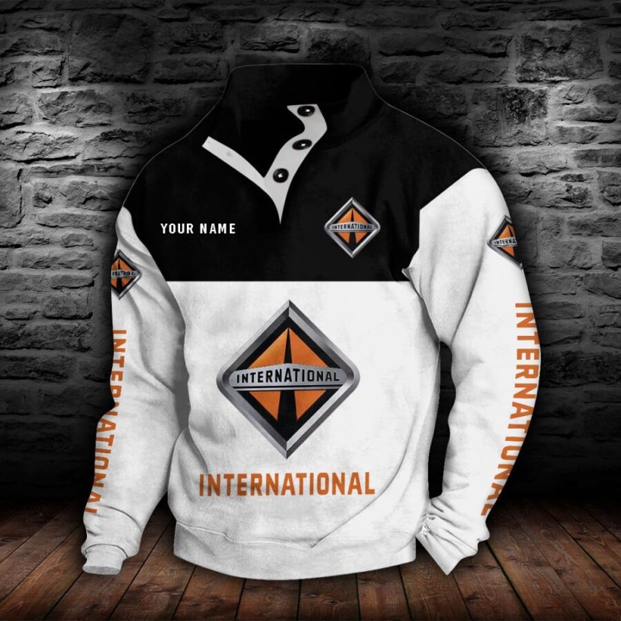 International Stehkragen-Sweatshirt – Bild 9