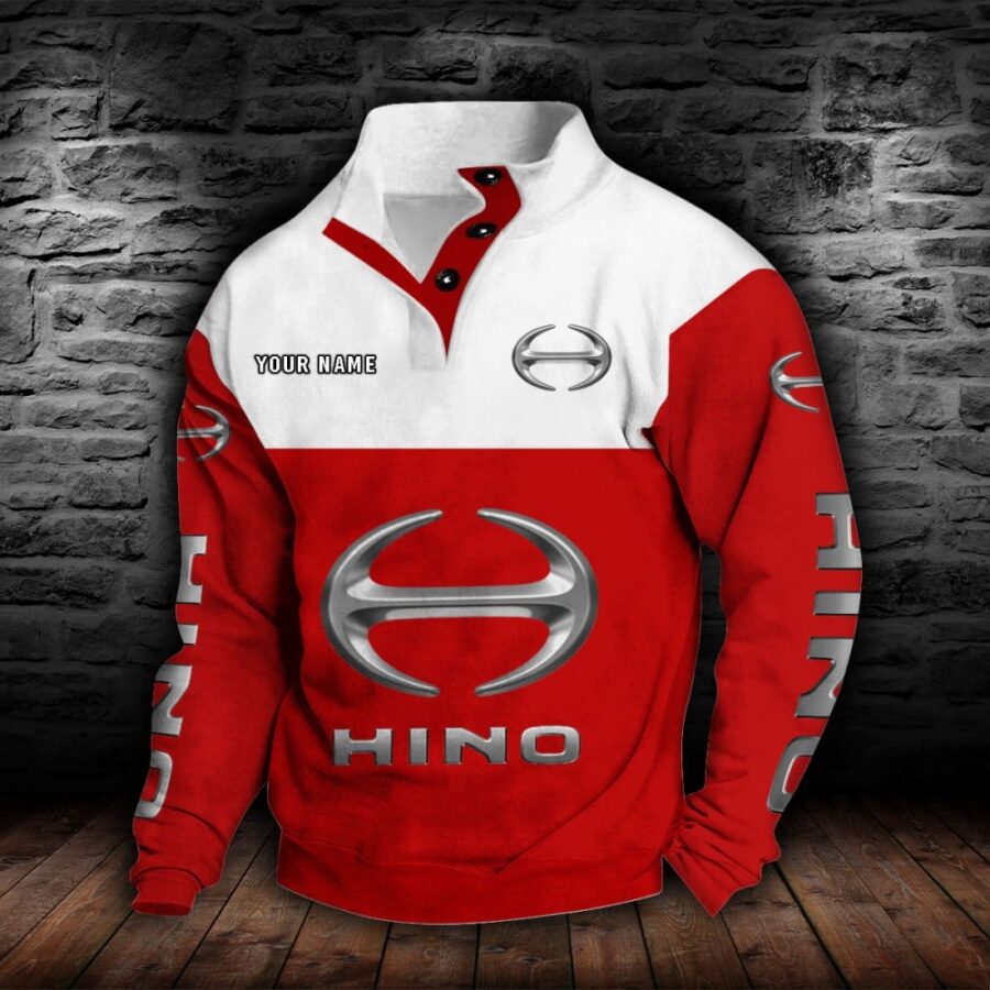Hino Stehkragen-Sweatshirt – Bild 7