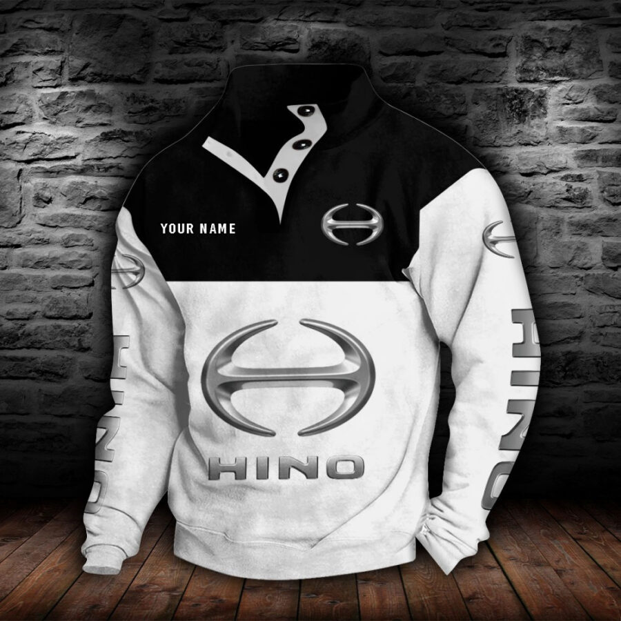 Hino Stehkragen-Sweatshirt – Bild 8