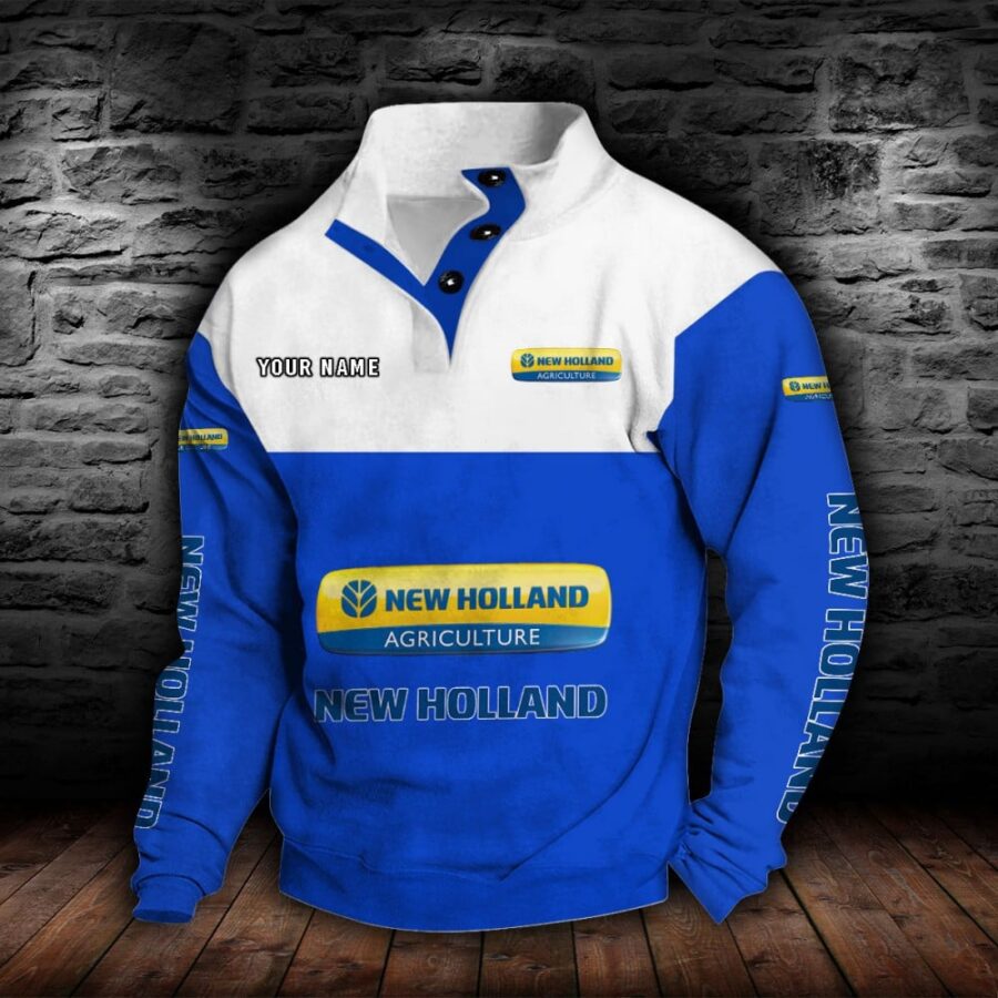 New Holland Stehkragen-Sweatshirt – Bild 3