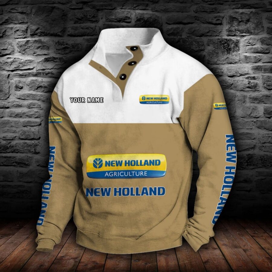 New Holland Stehkragen-Sweatshirt – Bild 6