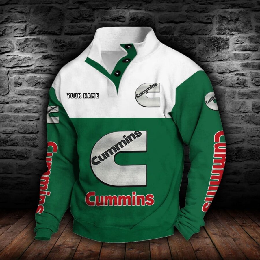 Cummins Stehkragen-Sweatshirt – Bild 4