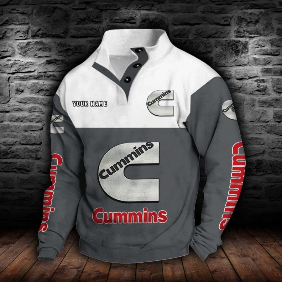 Cummins Stehkragen-Sweatshirt – Bild 5