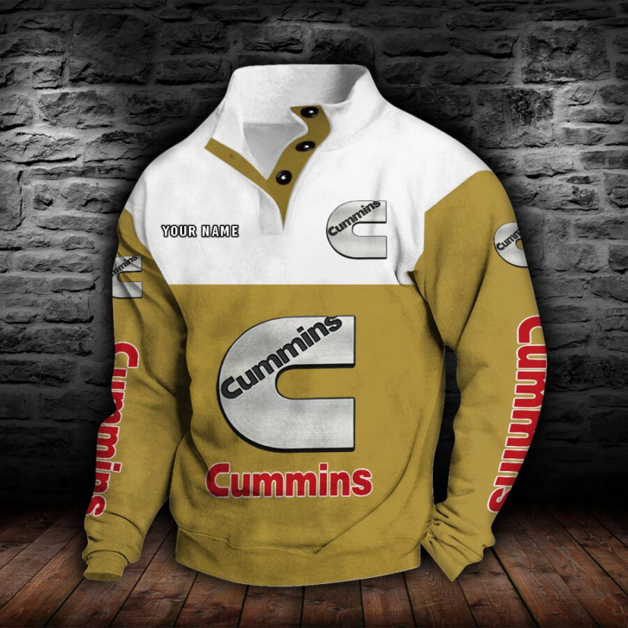 Cummins Stehkragen-Sweatshirt – Bild 9